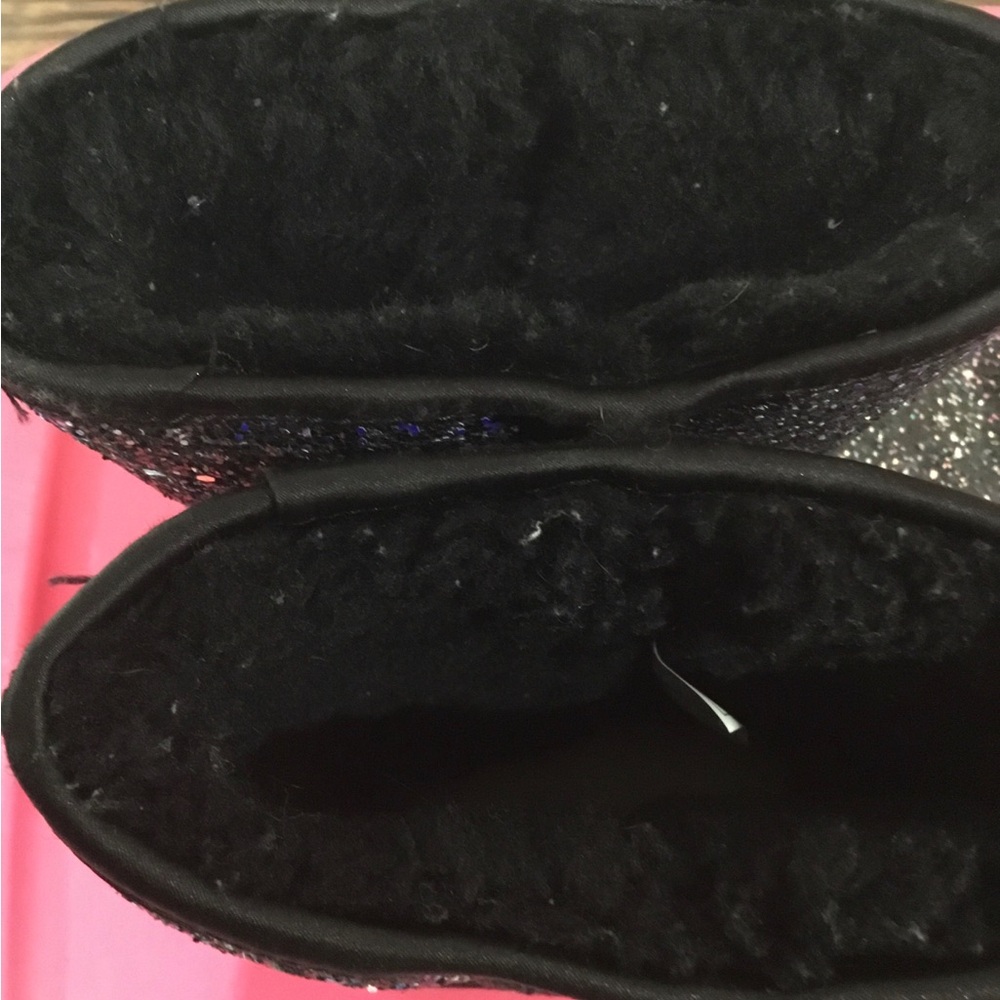 Ugg Purple Multi Colored Glitter Winter Boots - image 4